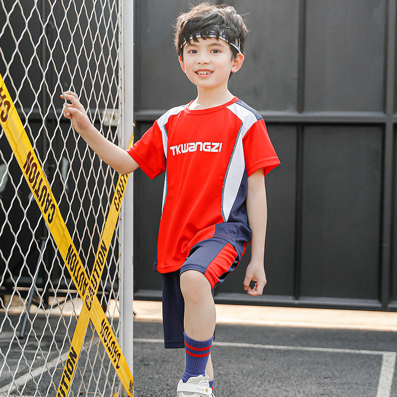 Children's Basketball Suit - Casual Sports Jersey Set