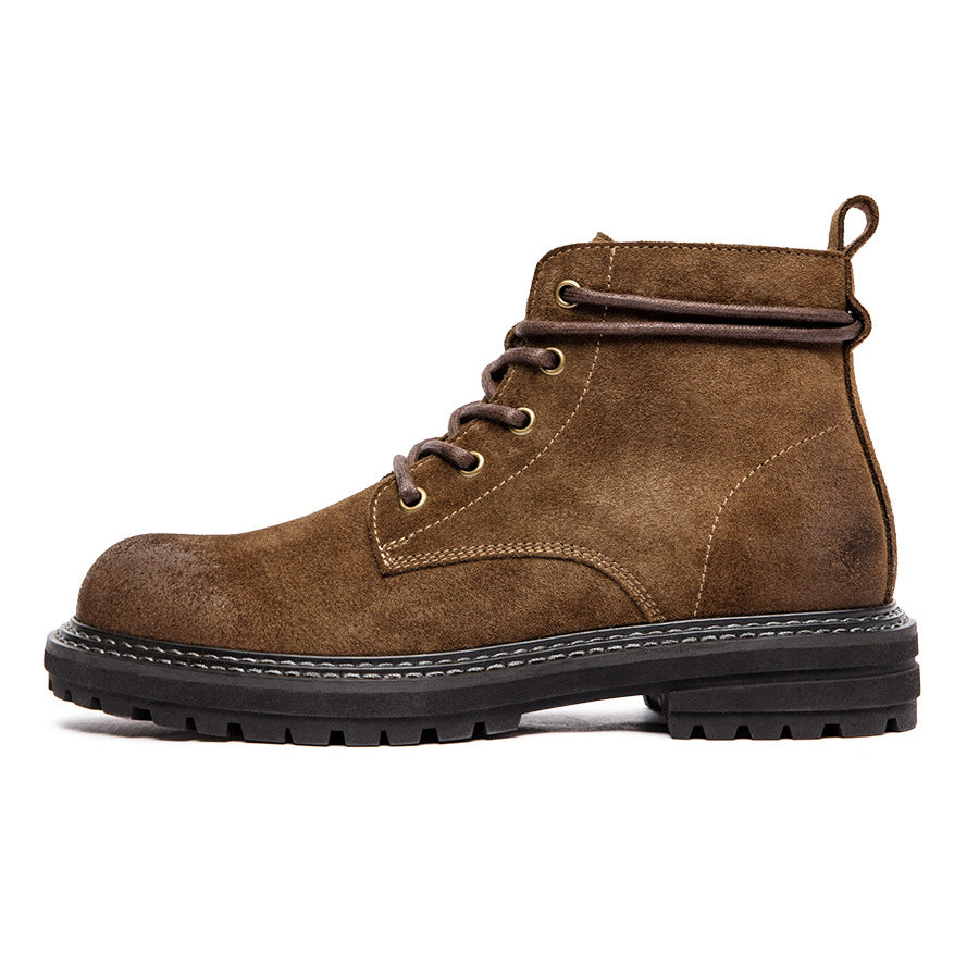 Men's Trendy High Top Leather Martin Boots