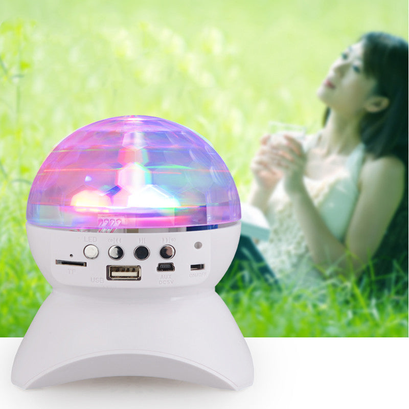 Colorful Mini LED Bluetooth Speaker with USB Connection