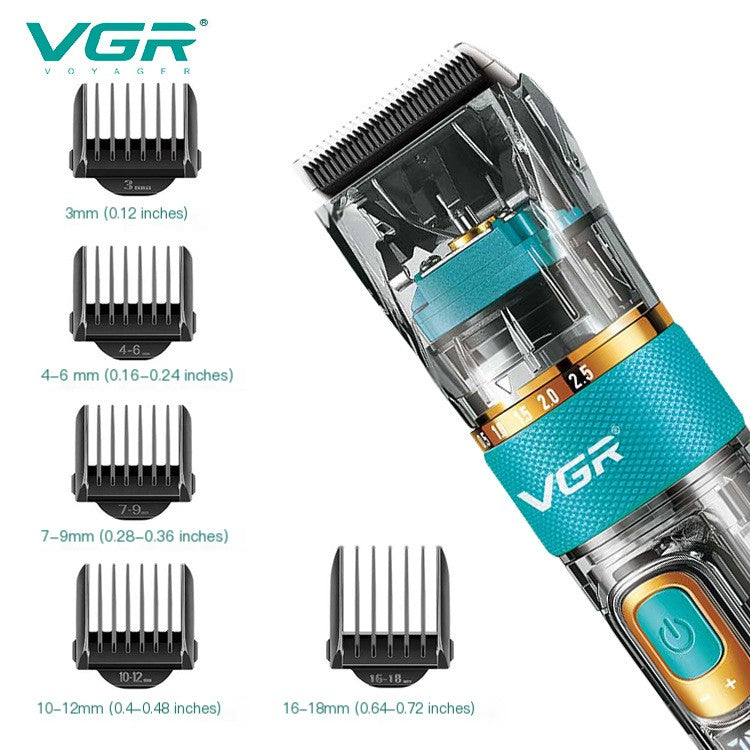 VGR695 Professional Hair Clipper with LCD Display