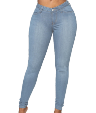 High Rise Super Skinny Tummy Control Women's Jeans