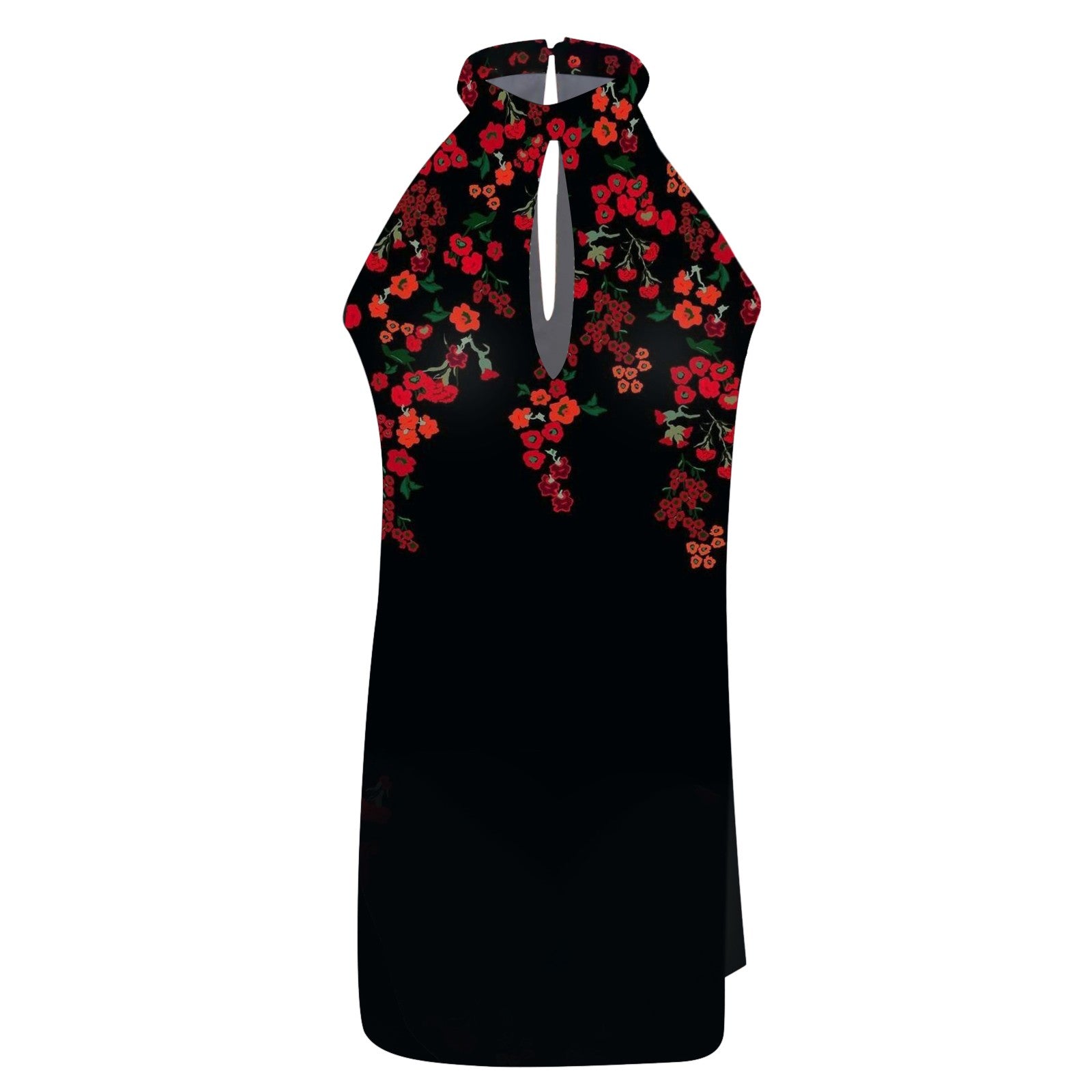 Sexy Halter Sleeveless Summer Mini Dress for Women