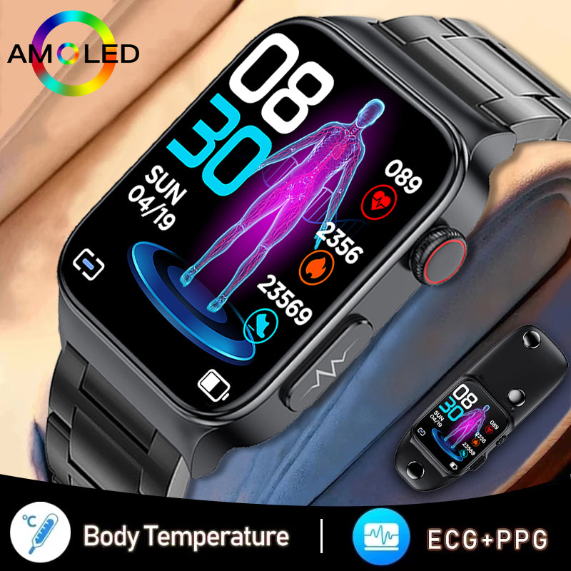 Smart Watch for Non-Invasive Glucose and ECG Monitoring