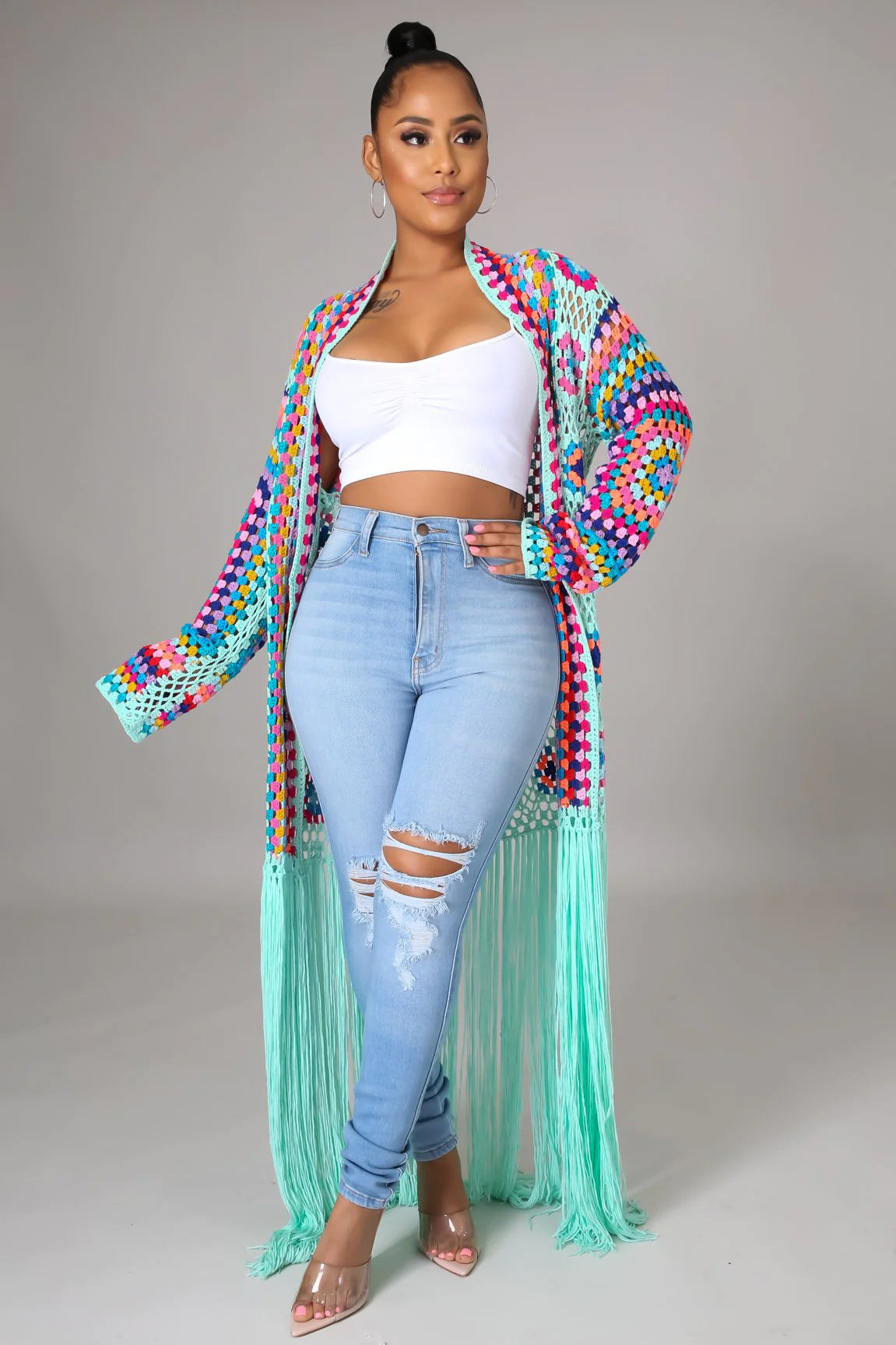 Handcrafted Crochet Beach Cardigan for Women