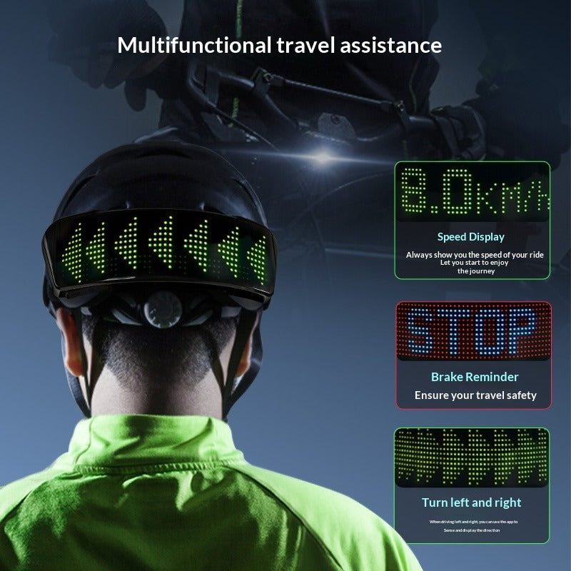 Motorcycle Light-up Helmet Screen