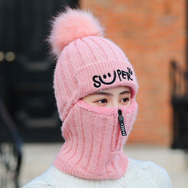 Knitted Winter Ear Protection Hat