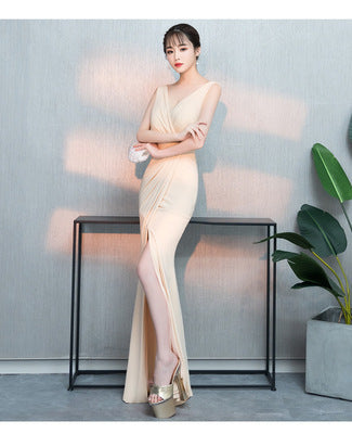 Elegant Long Mermaid Evening Dress for Women