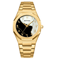 Minimalist Steel Band Quartz Watch for Men