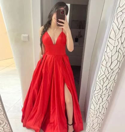 Slit Long Gowns