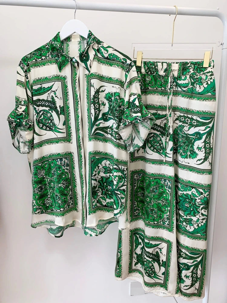 African Print 2-Piece Women’s Dashiki Outfit Set