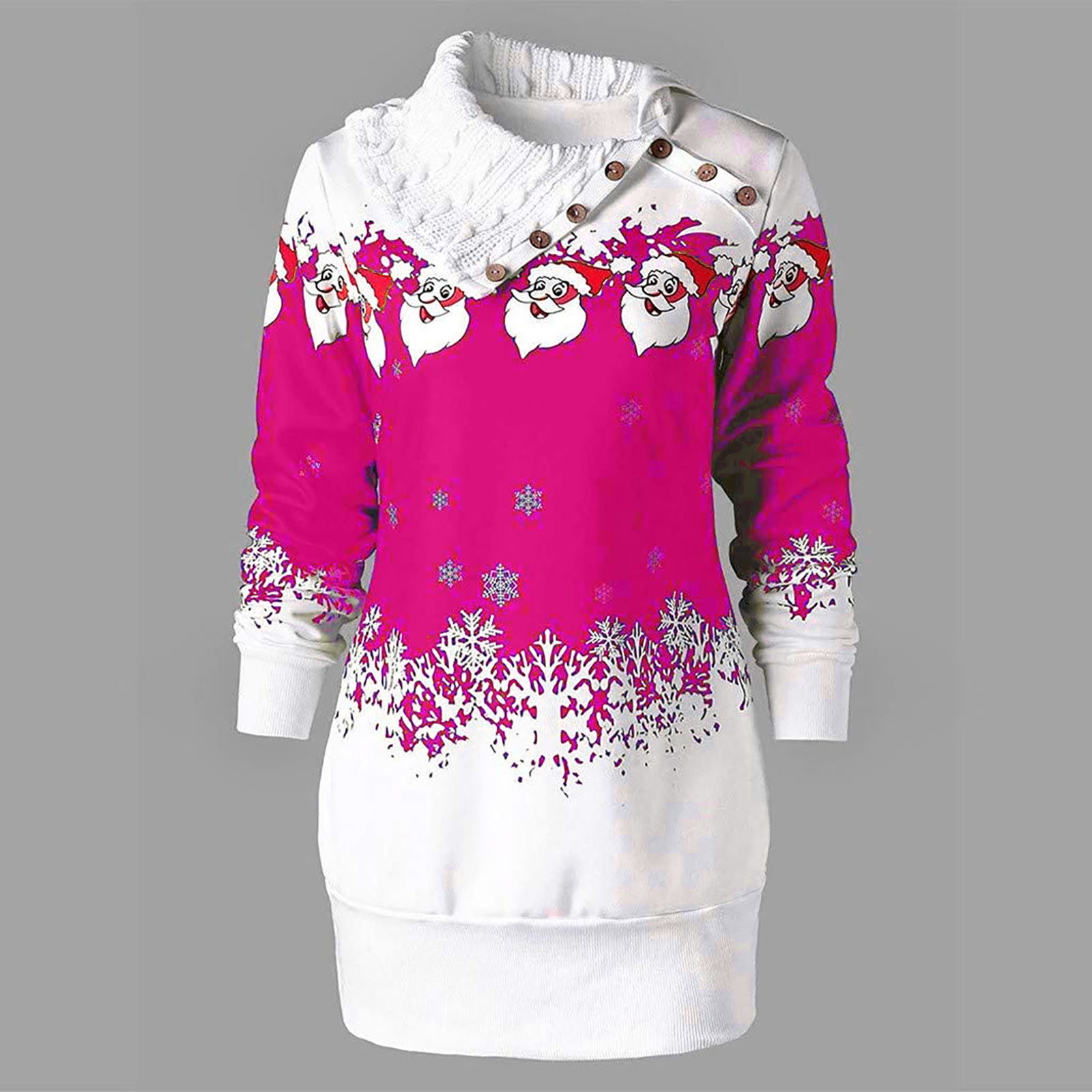 Women's Long Sleeve Dress - Six Colors for Christmas