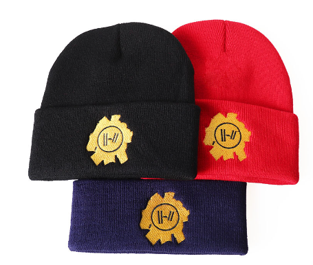 21 Pilot Beanie - Embroidered Warm Knit Hat