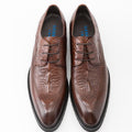 Carved Men's Cowhide Leather Business Casual Shoes