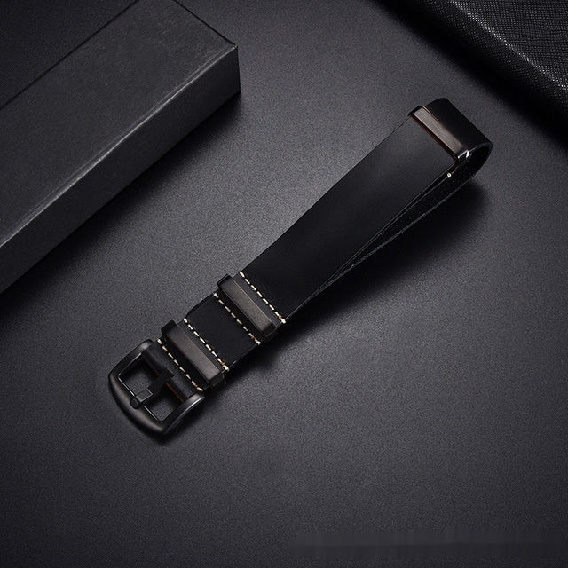 Retro Top Layer Cowhide Leather Watch Strap