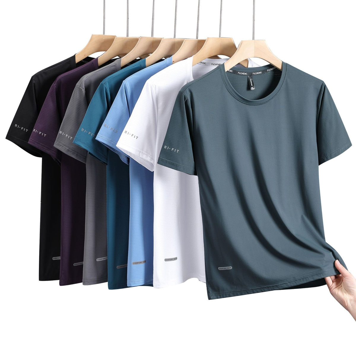 Men's and Women's Breathable Quick-Dry Sports T-Shirt