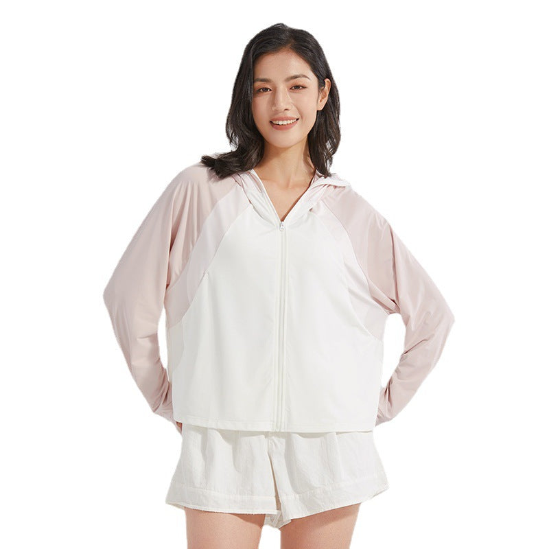 Women’s UV Protection Ice Silk Cape Cardigan Jacket