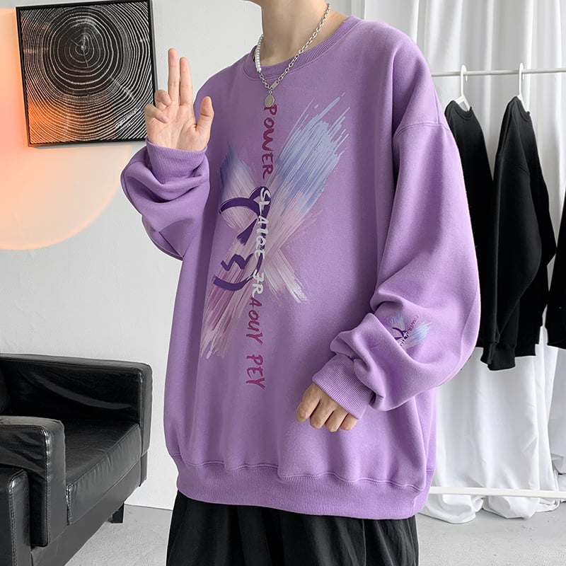 Women's Spring Autumn Loose Fit Sweatshirt Top