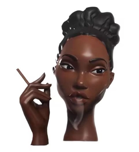 Lady Smoke Oven Resin Crafts