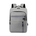 Men's Business Leisure Backpack with USB Charging
