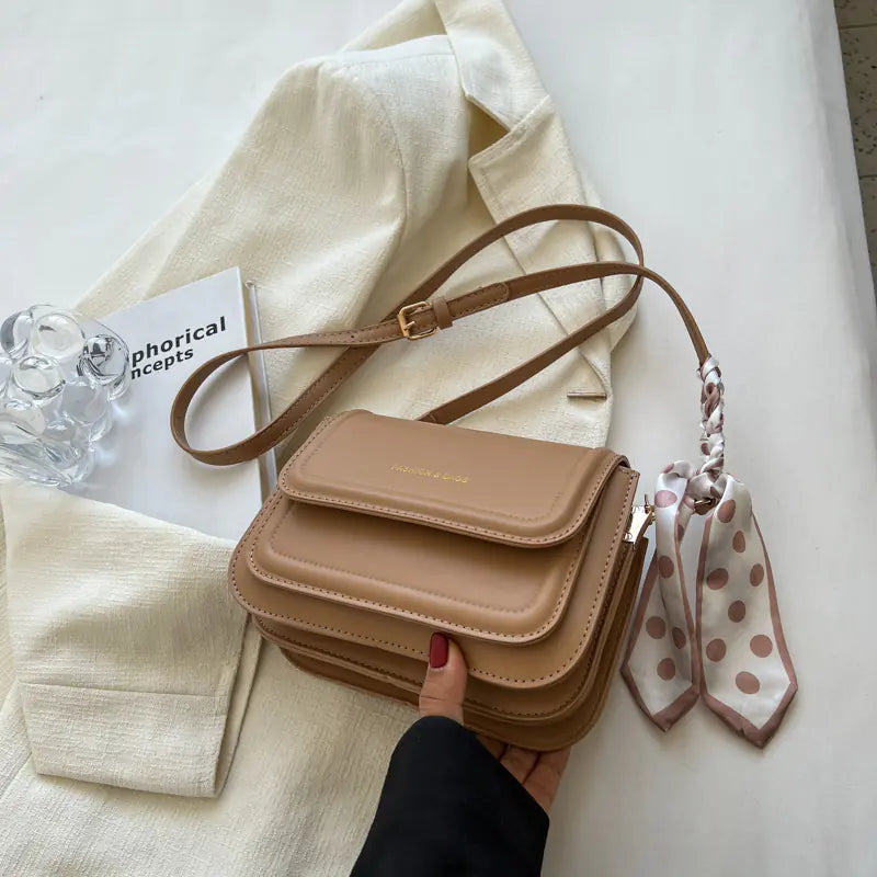 Women’s Fashion Simple Small Square Crossbody Bag