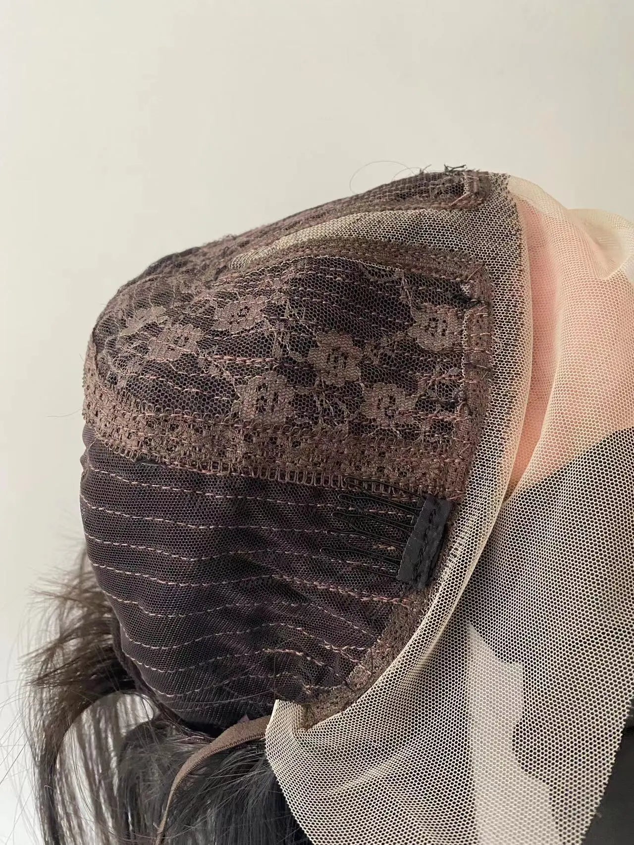 Straight Black Hair Lace Wig