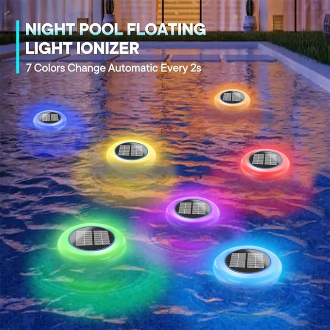 Solar Pool Ionizer Eco-Friendly Purifier (One Unit)