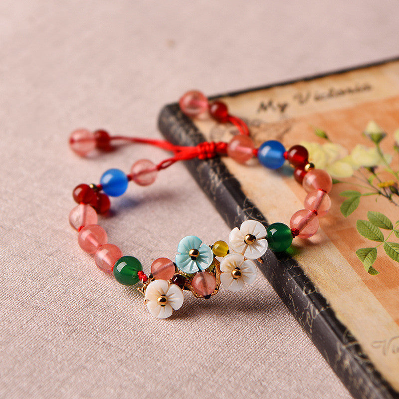 Handcrafted Watermelon Crystal Bracelet - 2020 Style