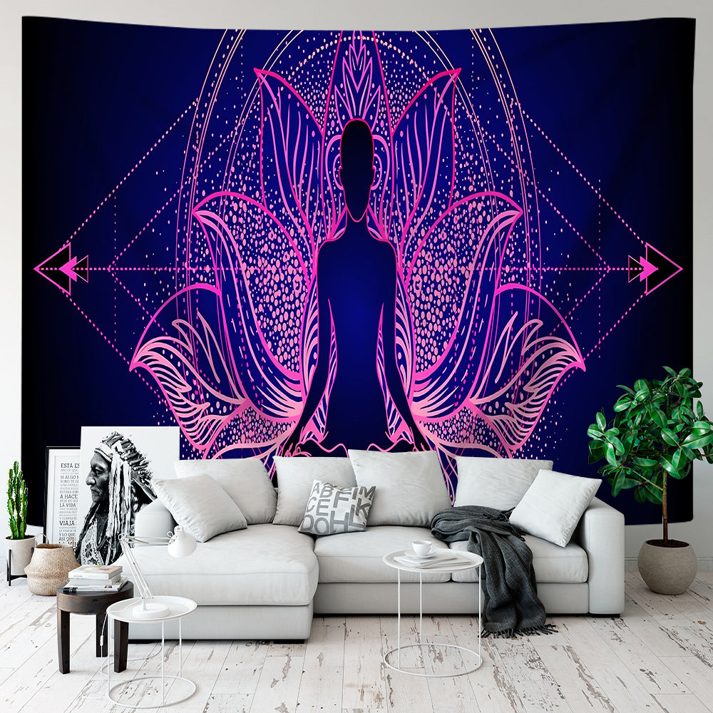 New Yoga Meditation Tapestry for Sofa or Wall Decor