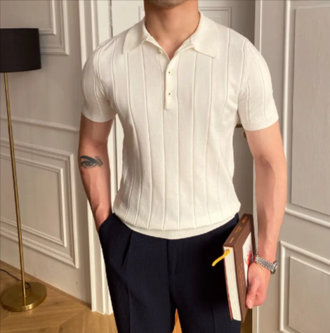 Men's Slim-Fit Polo Shirt
