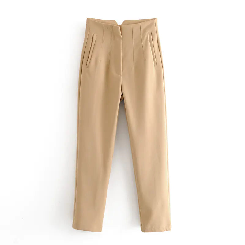Comfortable High-Waist Casual Street Pants for Women
