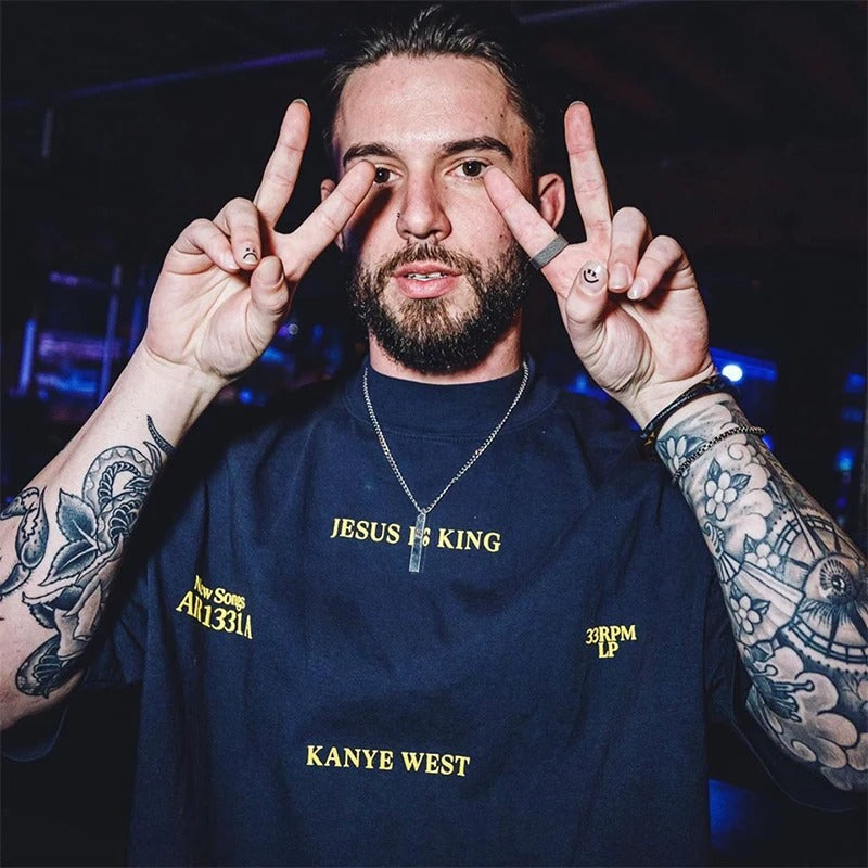 Kanye West Jesus Is King T-Shirt Unisex Cotton Tee