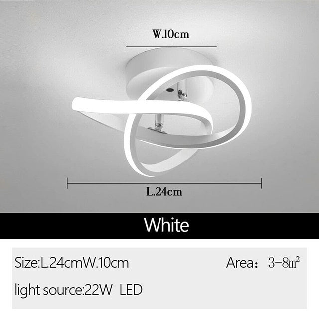 Nordic LED Pendant Light - Modern Geometry Design