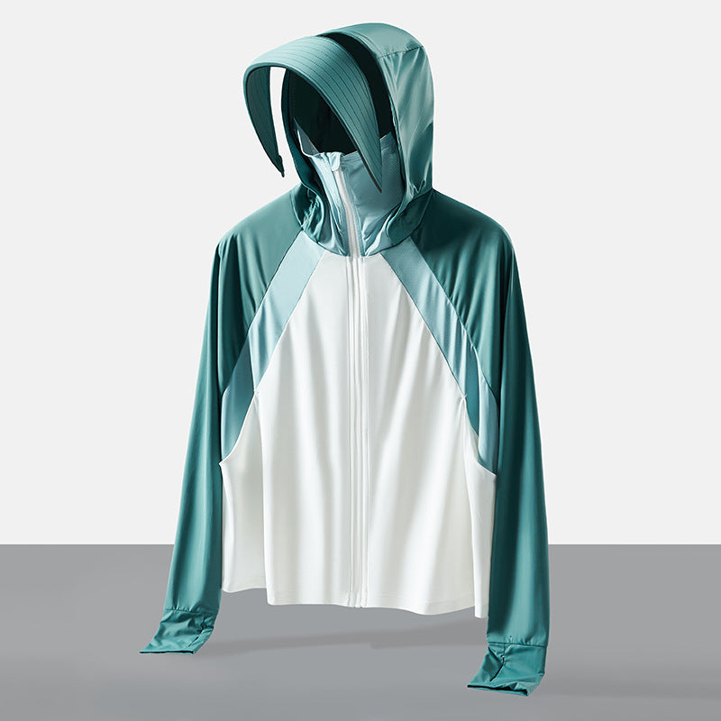Women’s UV Protection Ice Silk Cape Cardigan Jacket