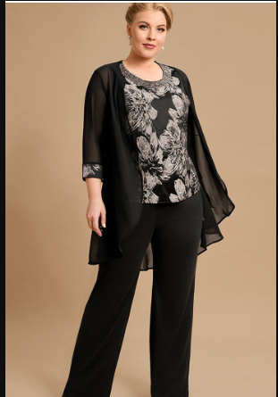 Valkyrie 3-Piece Plus Size Women's Outfit Set (One Set)