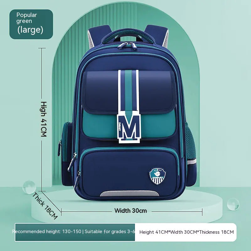 Lightweight Large Capacity Backpack for School Kids