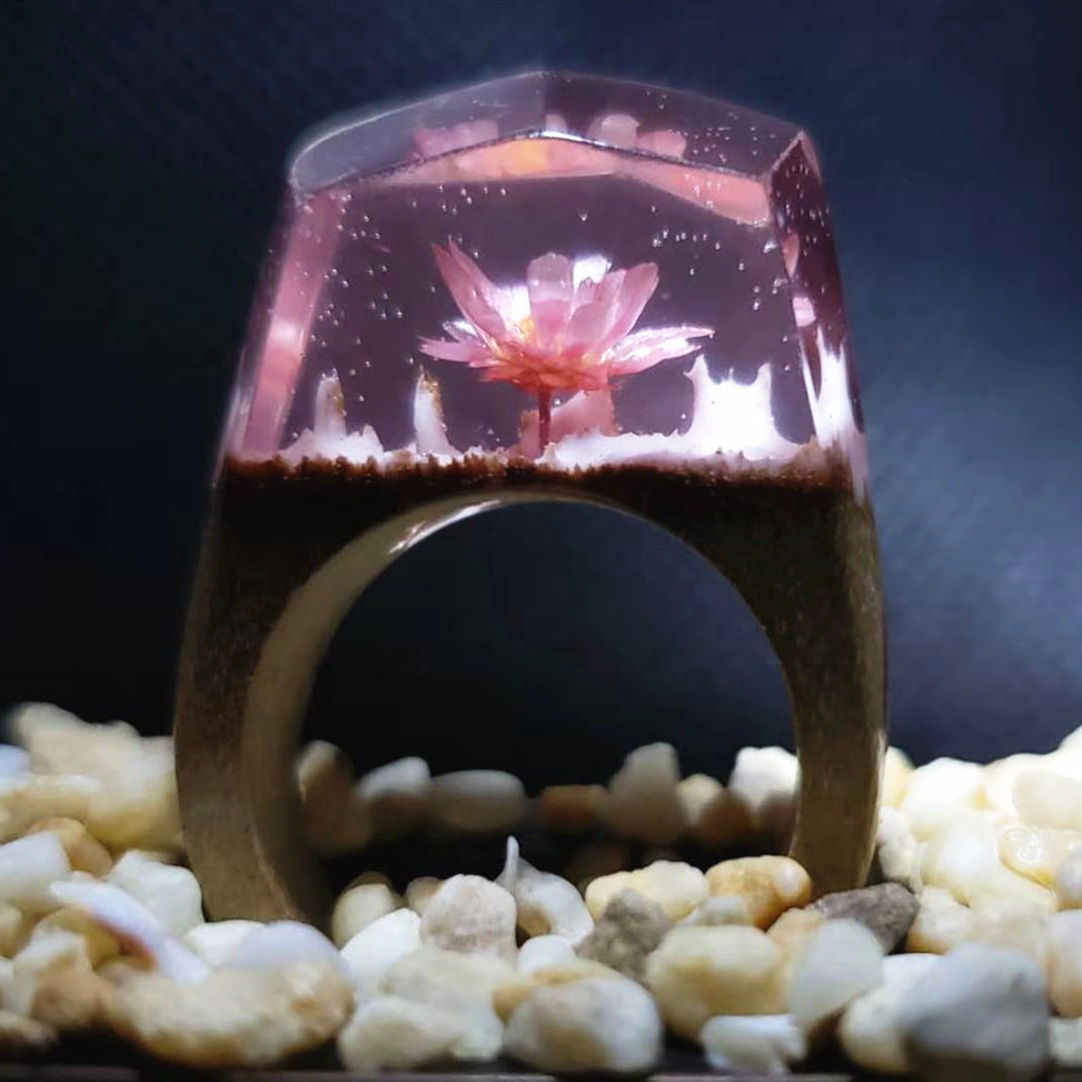Time Ring Resin Wood Ring