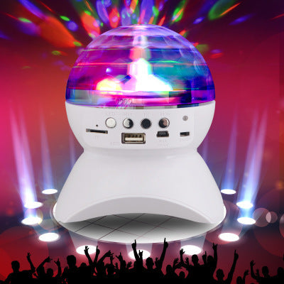 Colorful Mini LED Bluetooth Speaker with USB Connection