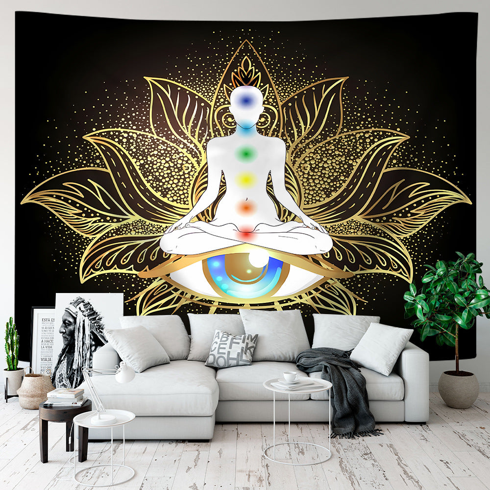 New Yoga Meditation Tapestry for Sofa or Wall Decor