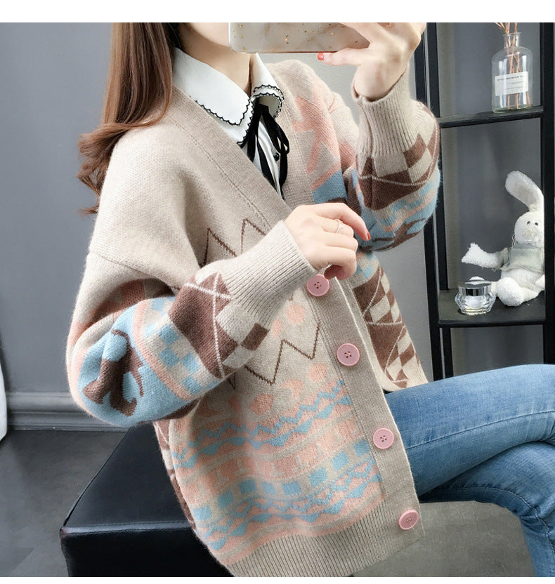 Women's Knitted Cardigan - Trendy Fall Fashion 2020