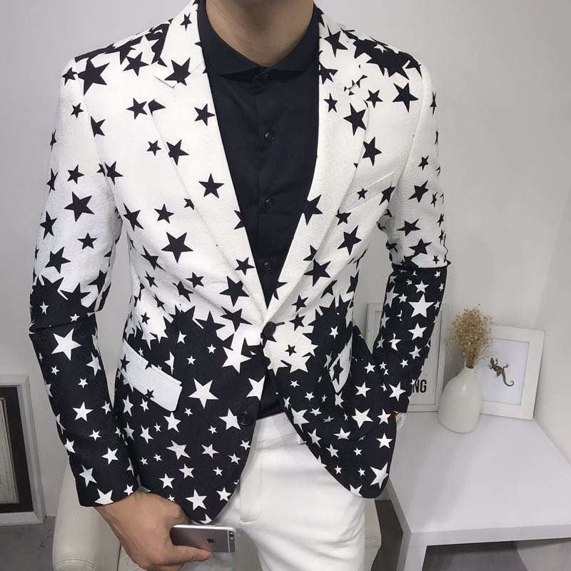 Slim Fit Casual Men's Blazer for Trendy Style