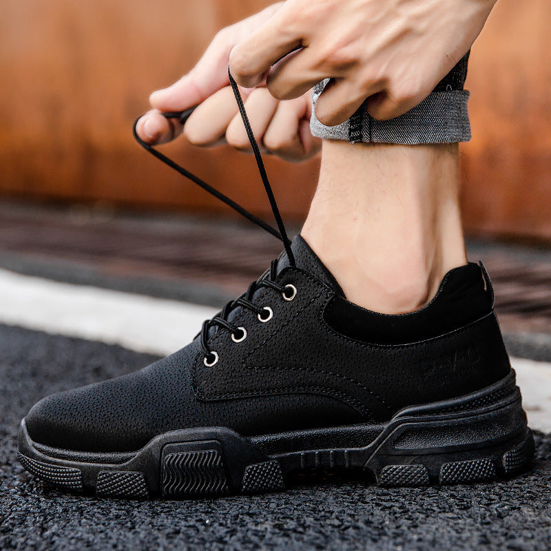 British Tooling Men's Casual Military Boots for Autumn