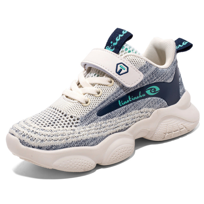 Bouncing Tiger Boys' Athletic Shoes - Breathable Knit Style