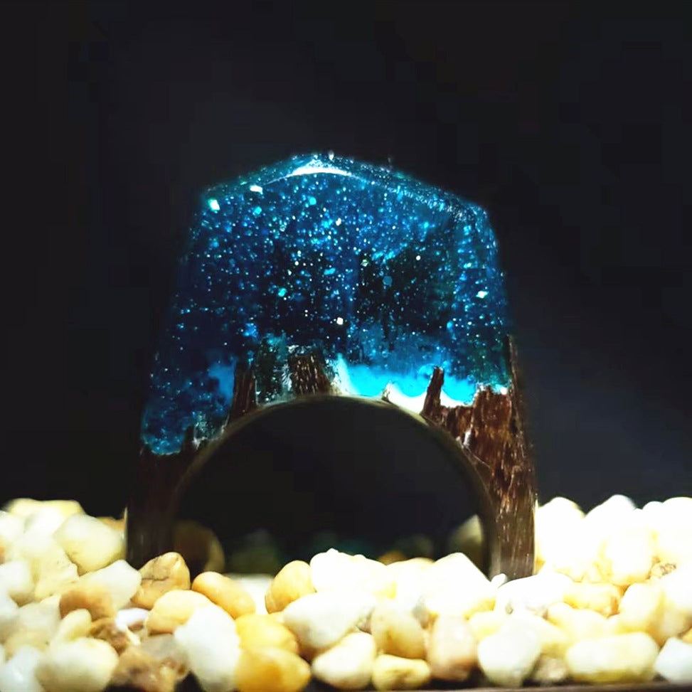 Time Ring Resin Wood Ring