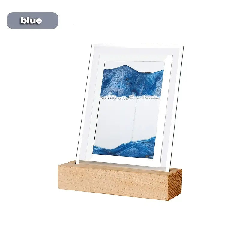 Quicksand Art Desk Lamp - USB 3D Night Light
