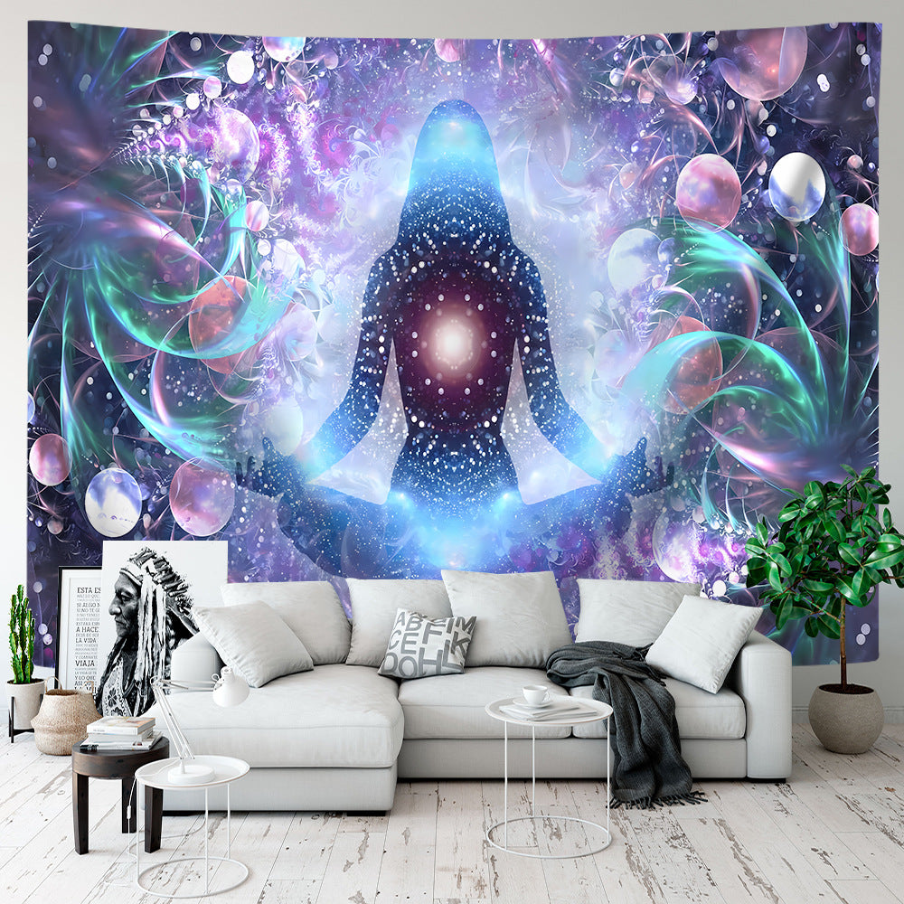 New Yoga Meditation Tapestry for Sofa or Wall Decor