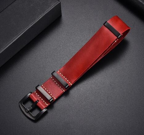 Retro Top Layer Cowhide Leather Watch Strap