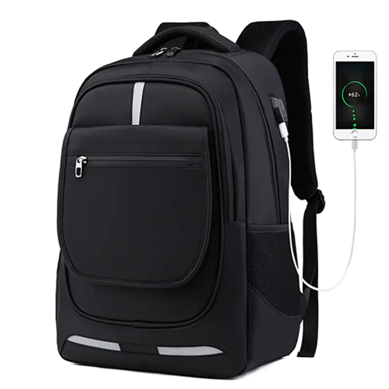 Men's Waterproof Oxford Backpack, Business Casual Laptop Bag