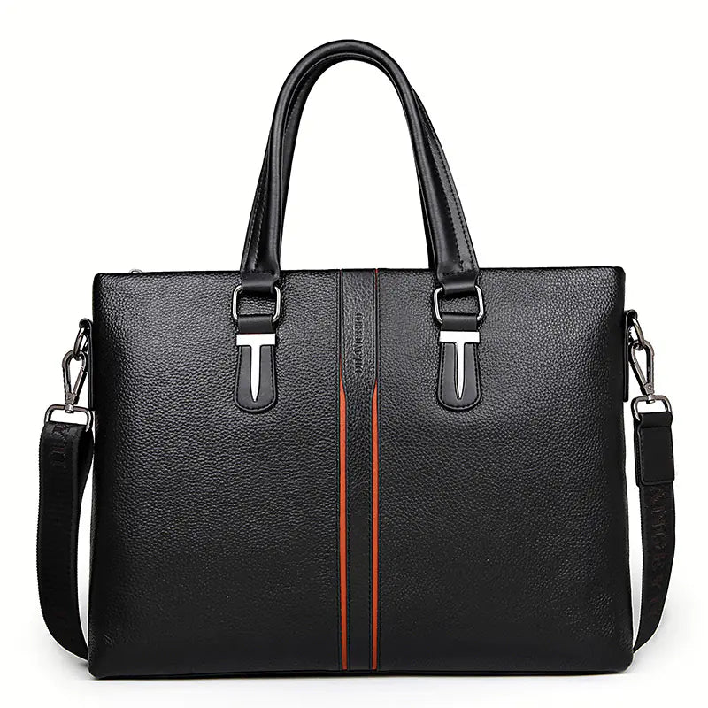 Leather Tote and Crossbody Bag