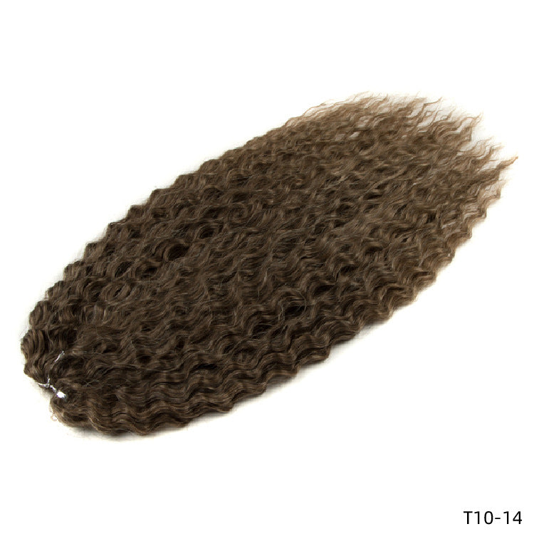 Chemical Fiber Water Ripple Crochet Curls Extensions