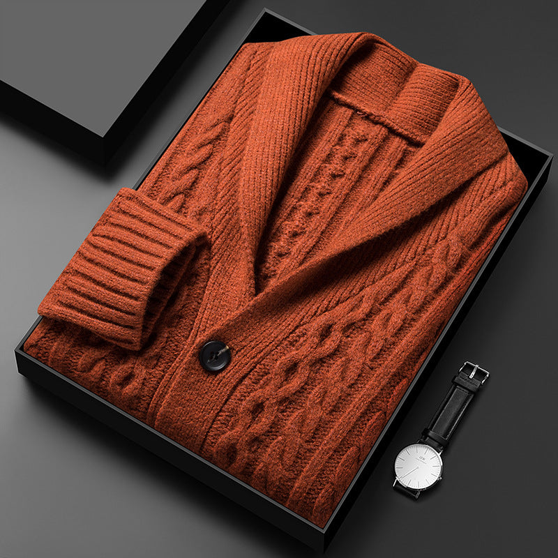 "2023 Autumn Casual Knit Cardigan for Men"